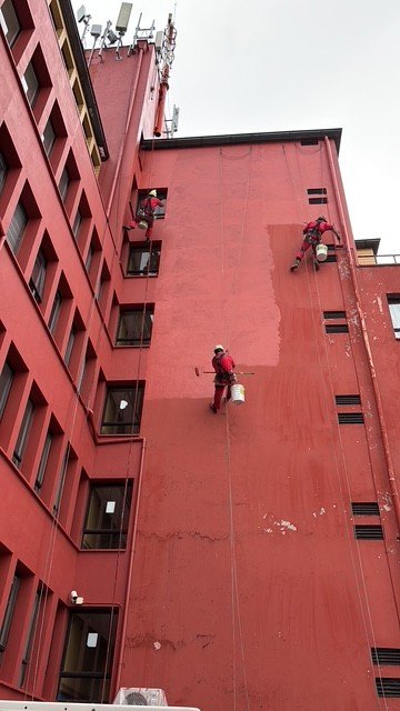 Pintura en altura